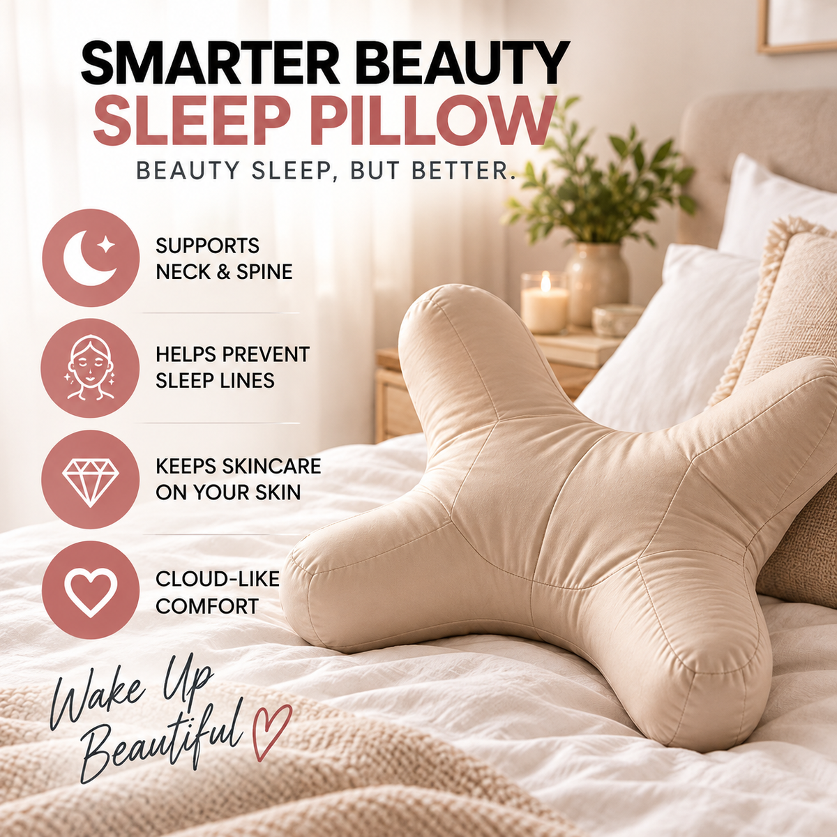 Smarter Beauty Sleep Pillow