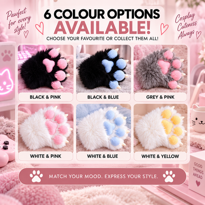 The Kawaii Dream Cosplay Furry Gloves