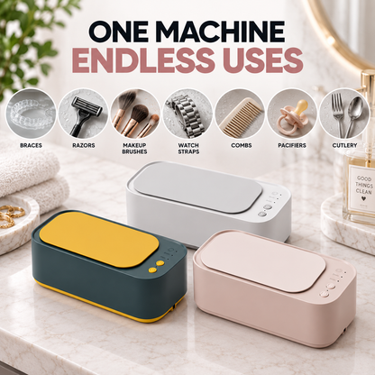 The Ultrasonic Luxury Cleaner