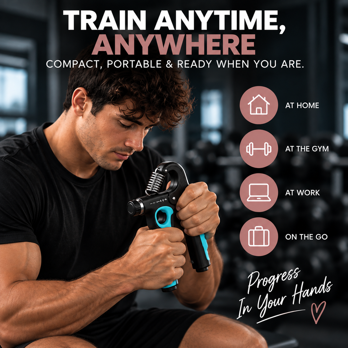 The Grip Strength Trainer - Up To 150kg | 330lb