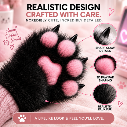 The Kawaii Dream Cosplay Furry Gloves