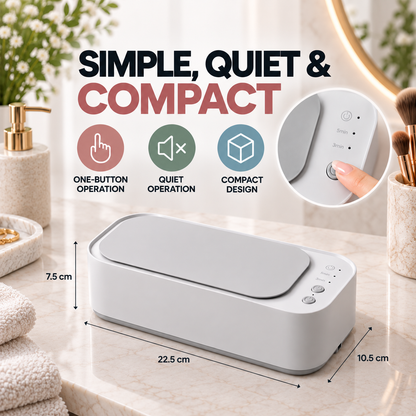 The Ultrasonic Luxury Cleaner