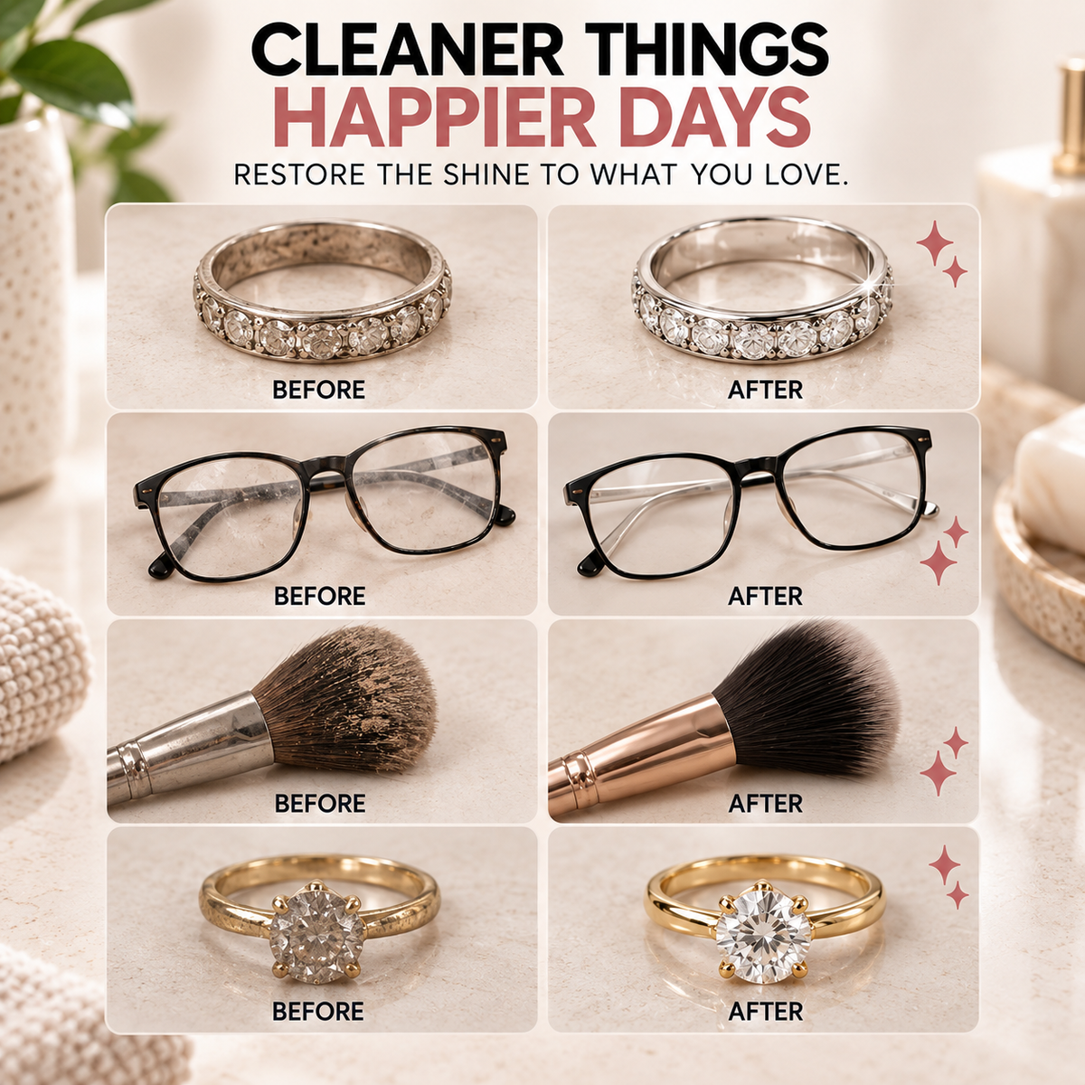 The Ultrasonic Luxury Cleaner