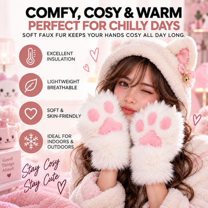 The Kawaii Dream Cosplay Furry Gloves