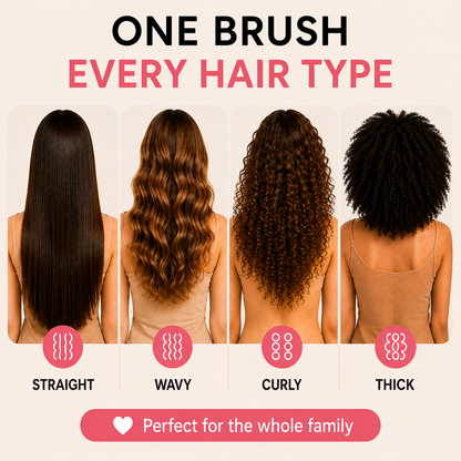 Self Cleaning Smart Hair Brush