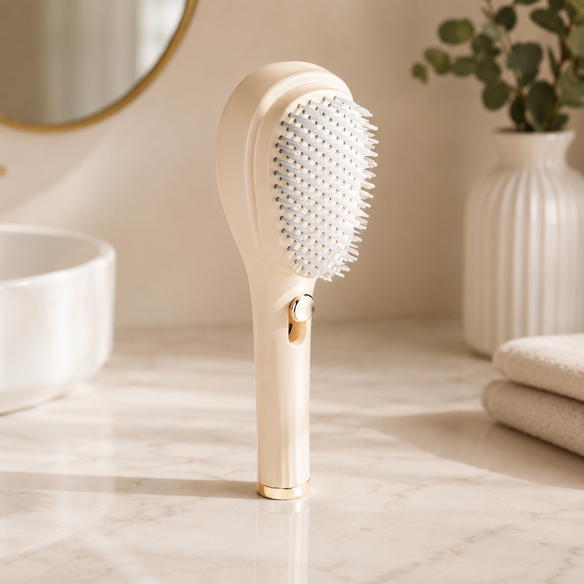Self Cleaning Smart Hair Brush