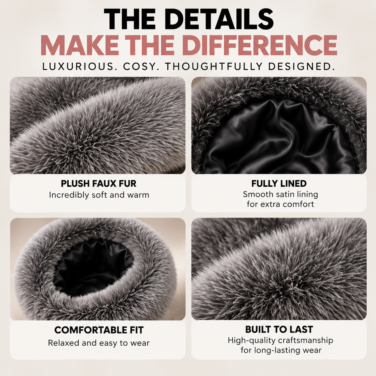 Luxe Faux Fur Hat