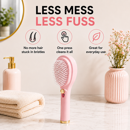 Self Cleaning Smart Hair Brush
