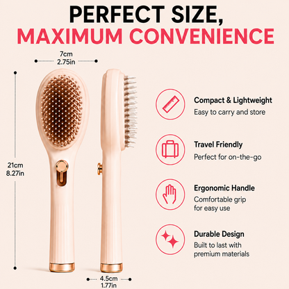 Self Cleaning Smart Hair Brush